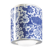 Plafoniera in ceramica ming blu 12, 5x14cm PI - Ferroluce