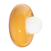 Aplique de cerámica amarillo limón 25x16cm Bumbum - Ferroluce