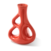Vase con tre orecchie in gres rosso 17x9x21cm - pols potten