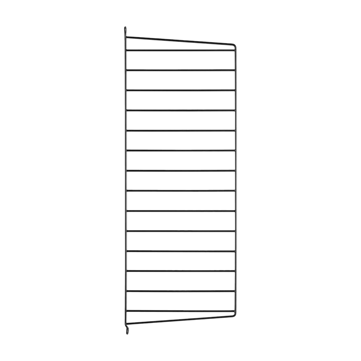 Montant noir à poser 30x115 cm - String furniture