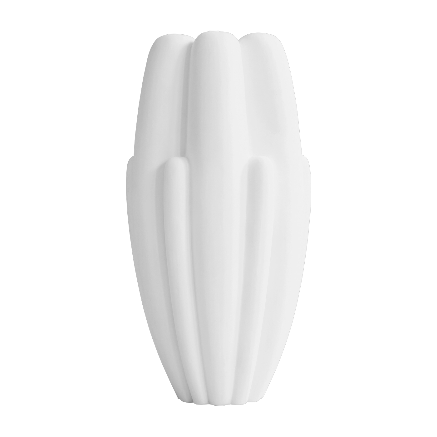 Vase en céramique blanche 34x68cm Bloom - 101 Copenhagen