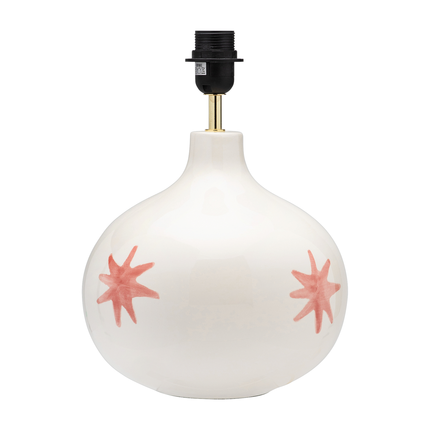 Pied de lampe en ceramique Radiant Star- Anna + Nina