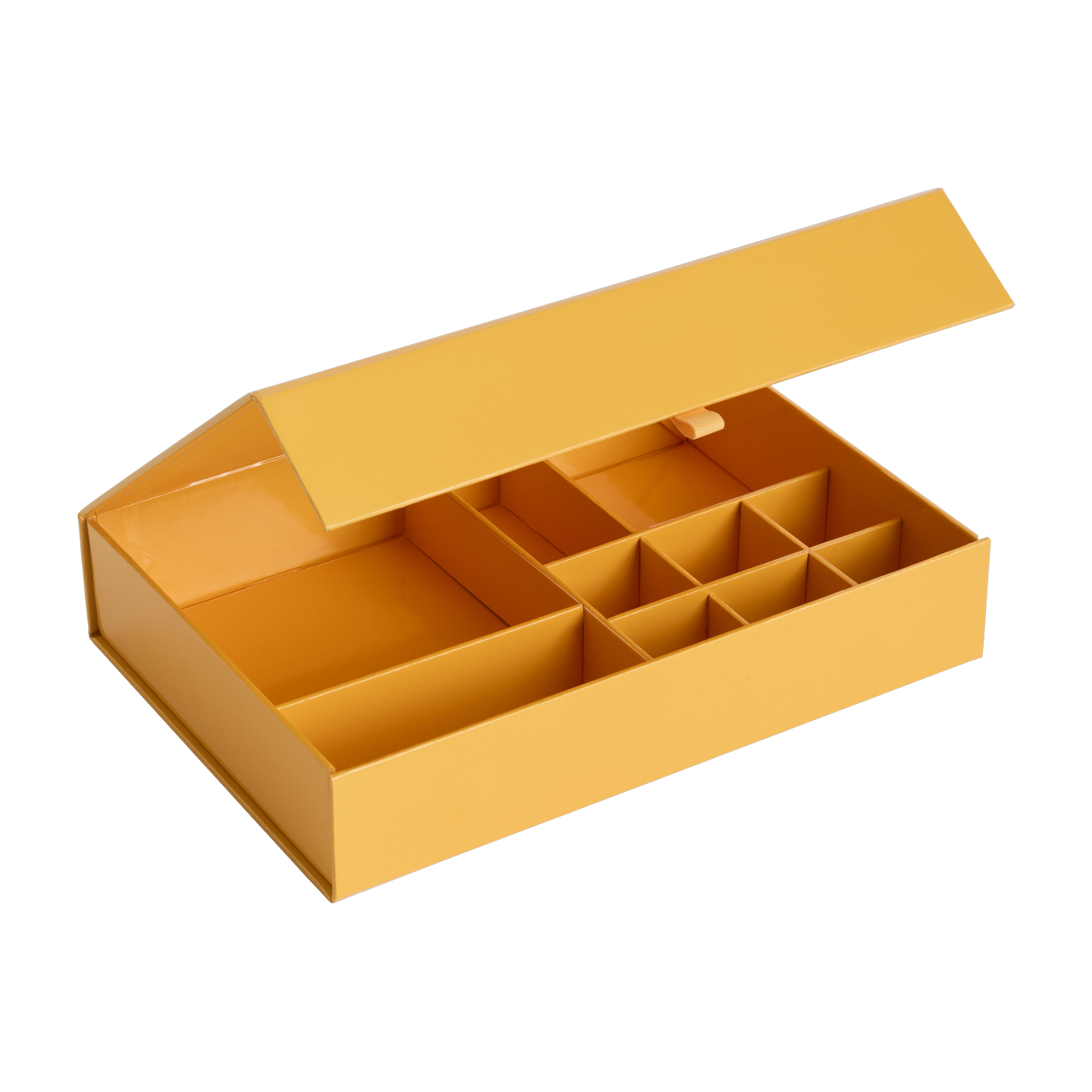 Coffret à bijoux jaune 23,2x16,1x4,6cm - HAY