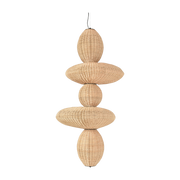 rotin 147cm Lampada a sospensione Bubbles in naturale - Versmissen