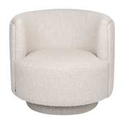 knot sand Sillón giratorio de tela 70cm Savoy - Versmissen