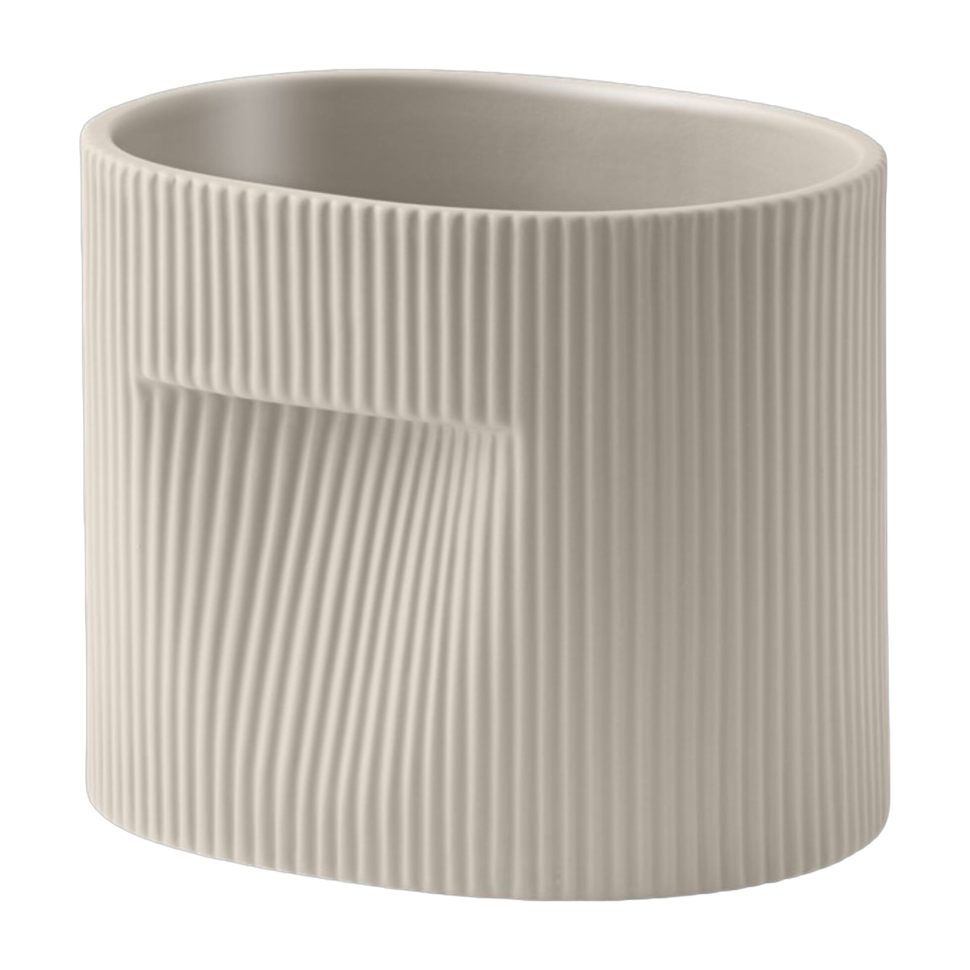 Ridge Fioriera in argilla beige 15 cm - Muuto