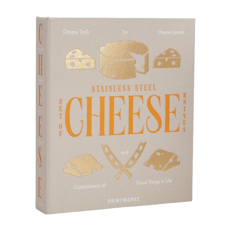 Coffret de couteaux à fromage - Printworks