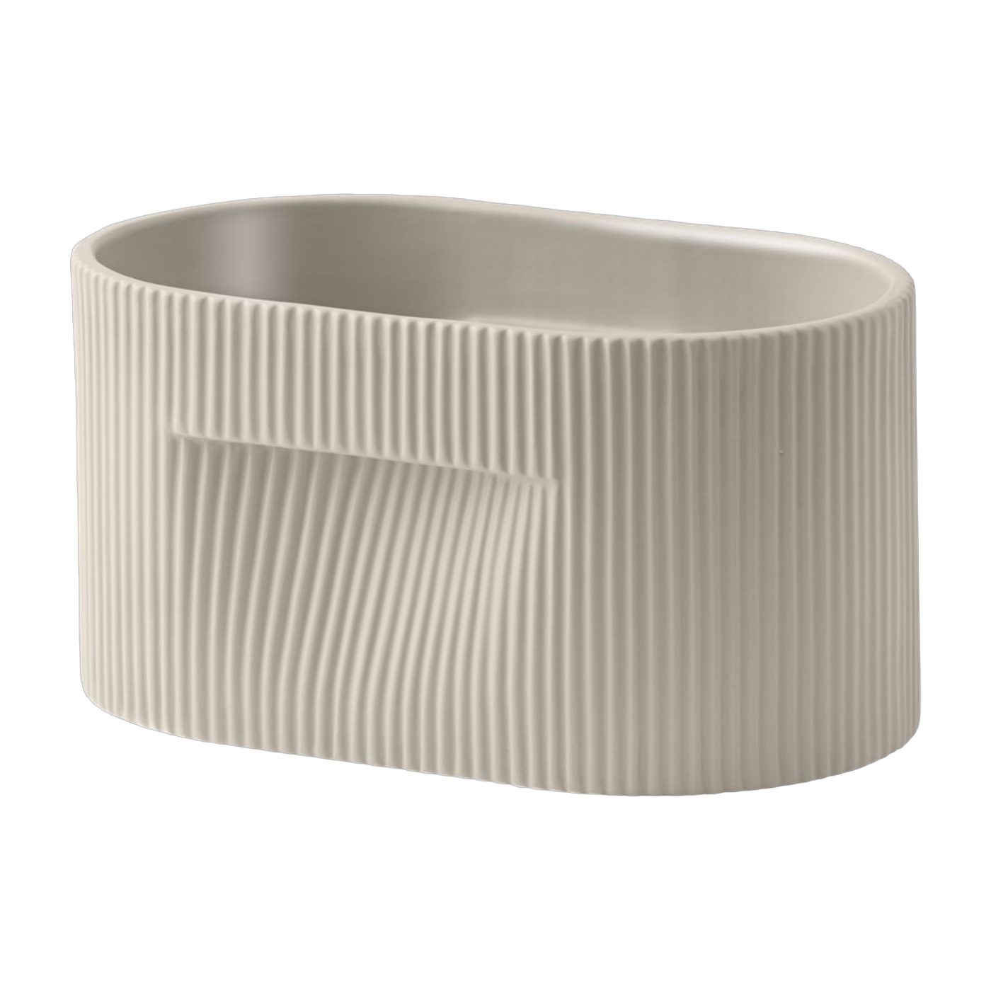 Ridge Fioriera in argilla beige da 13 cm - Muuto