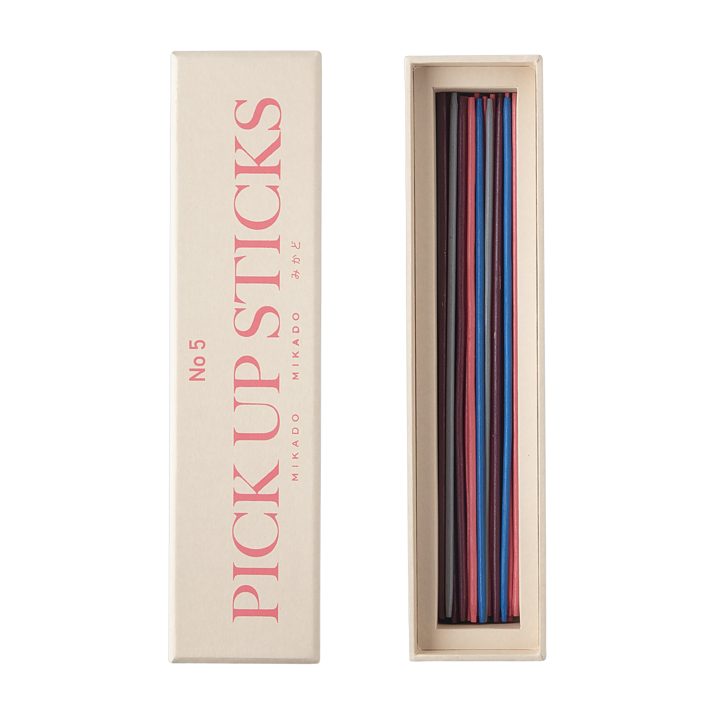 Mikadospiel 5x22x4, 5cm Pick up sticks -. Printworks