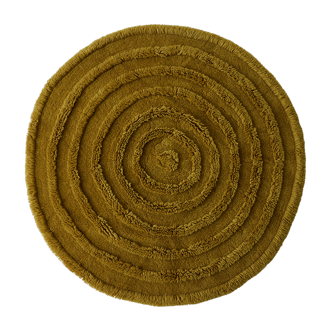 Tapis rond en laine 150cm Seaweed - HKLIVING