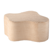 Pouf nuage corduroy brown sugar 25x39, 5cm Cloud pouffe - Wigiwama