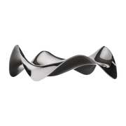 Repose-cuillère en acier inoxydable 15x9x3,4cm Blip - Alessi