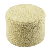 Puff sherpa matcha redondo 39. 5x25cm Puff - Wigiwama