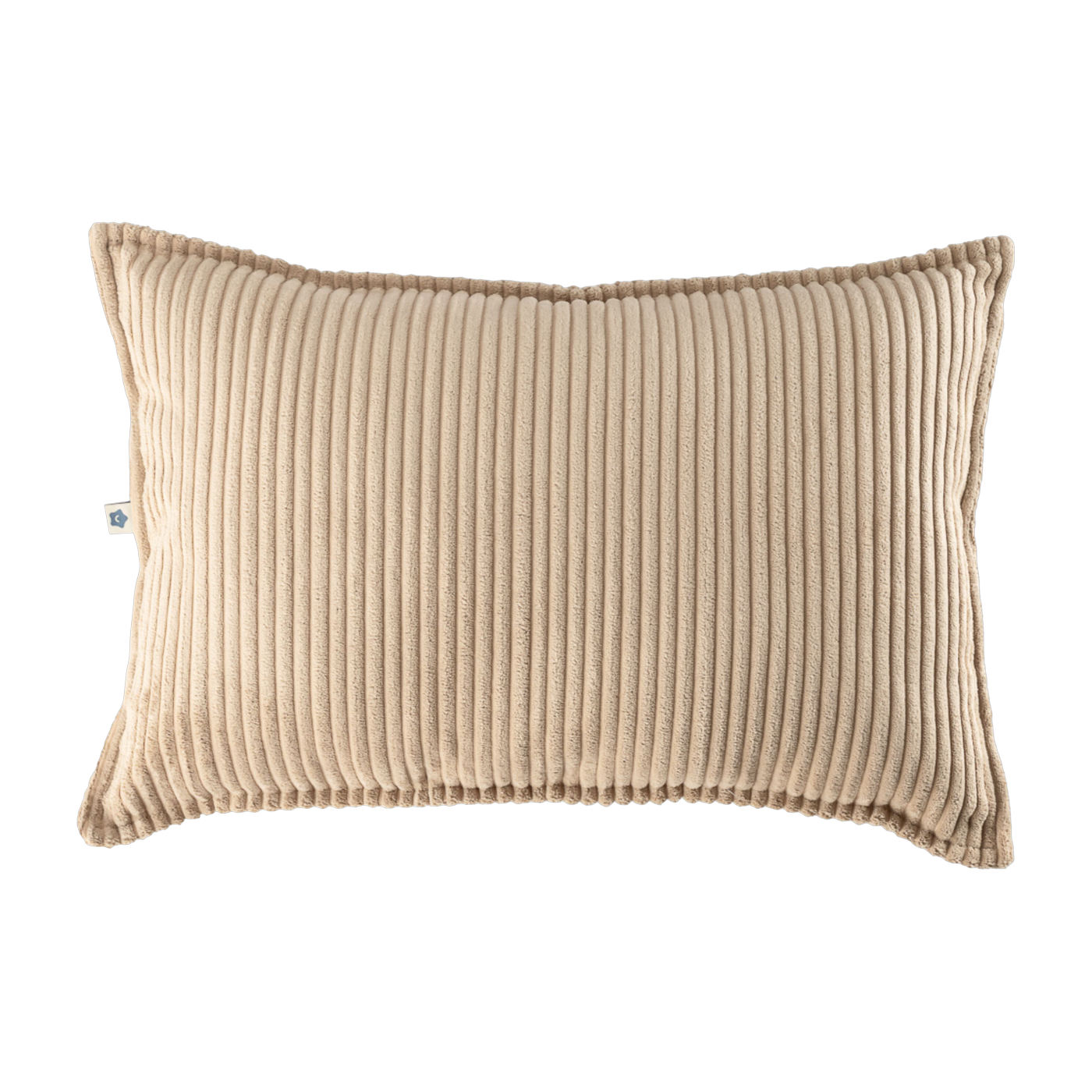 Cuscino rettangolare in velluto a coste Brown sugar 55x33cm Cuscino - Wigiwama