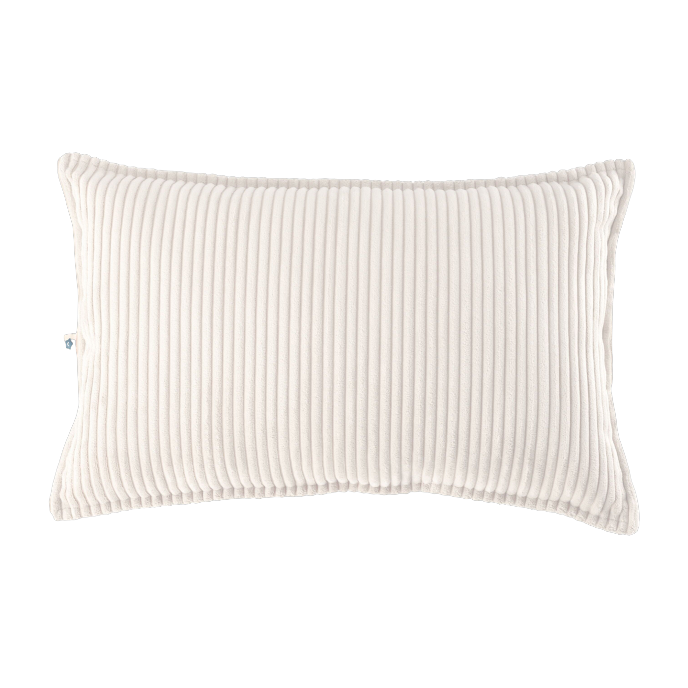 Cuscino rettangolare in velluto a coste marshmallow 55x33cm Cuscino - Wigiwama