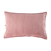 Pink corduroy rectangular cushion 55x33cm Bolster - Wigiwama