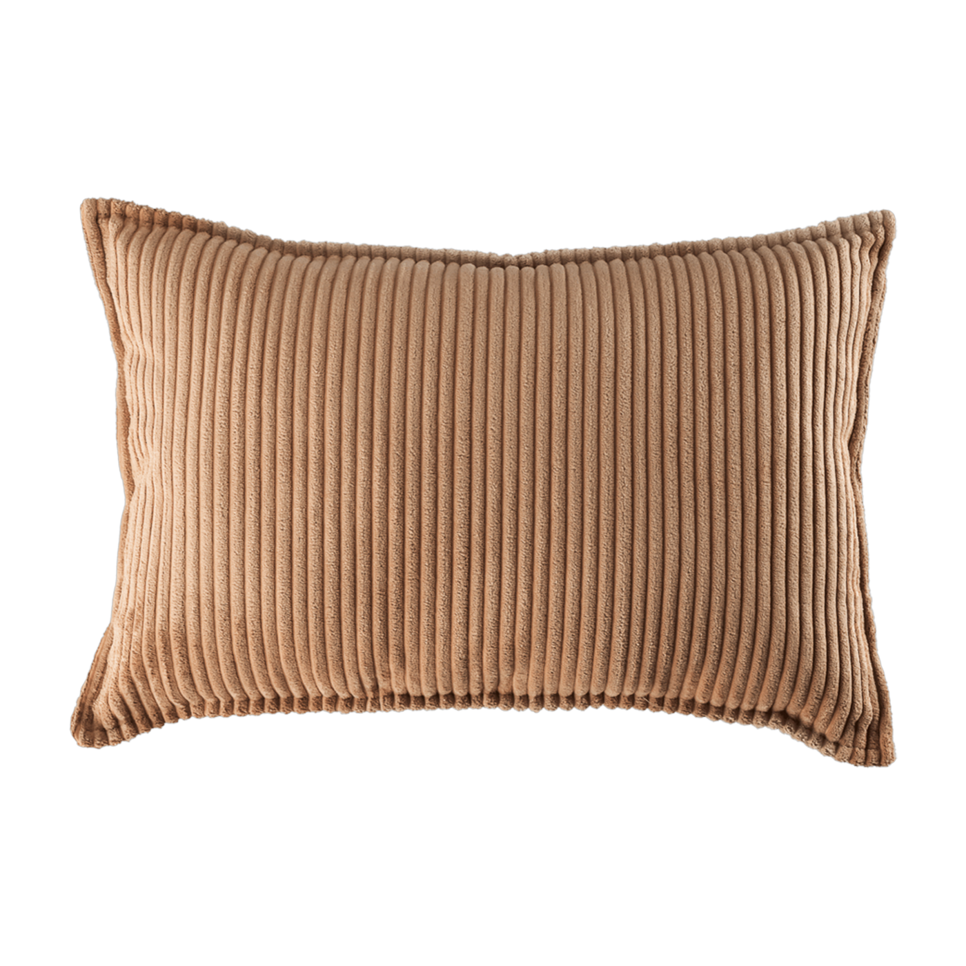 Cuscino rettangolare in velluto a coste color mou 55x33 cm Bolster - Wigiwama