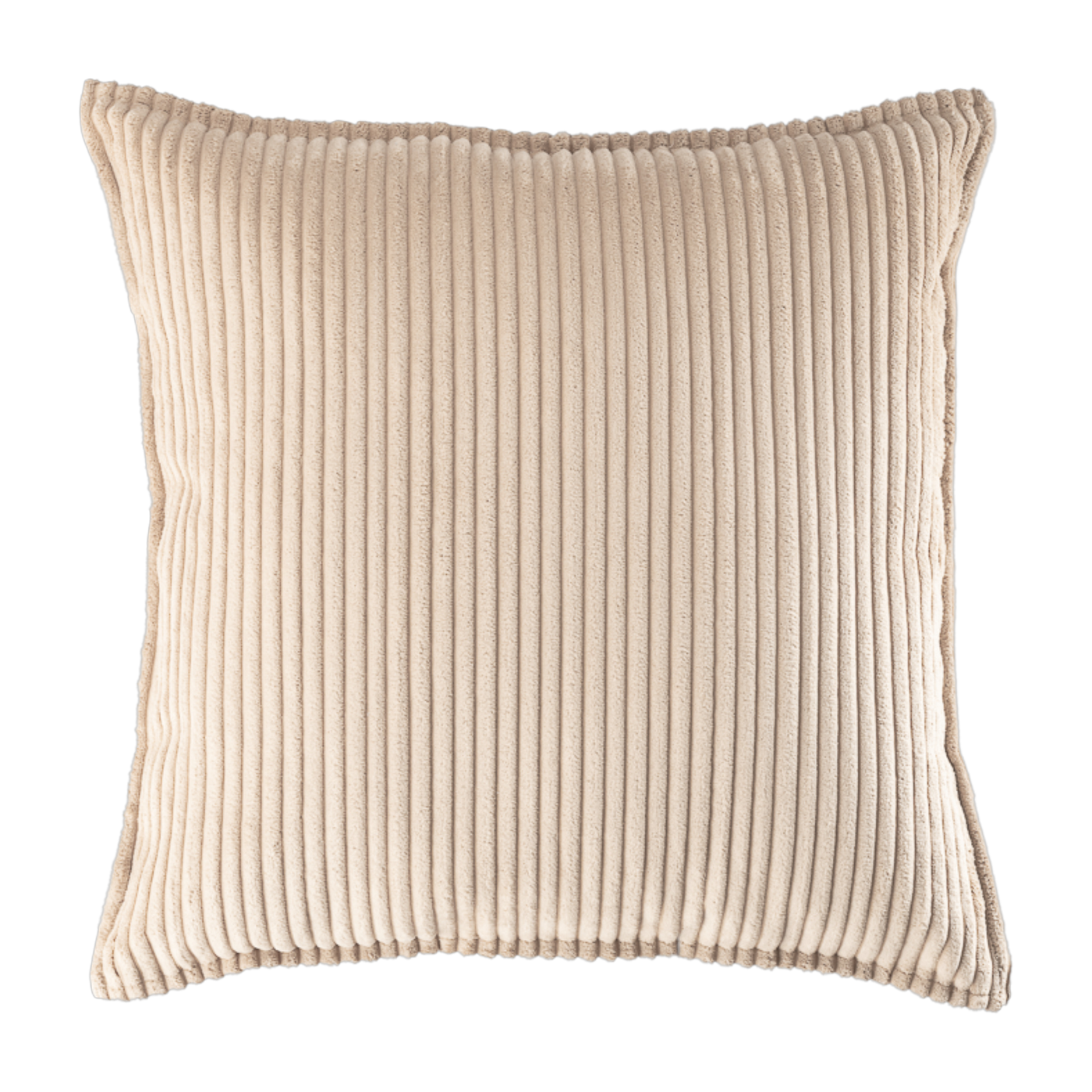 Brown sugar corduroy square cushion 45cm Cushion - Wigiwama