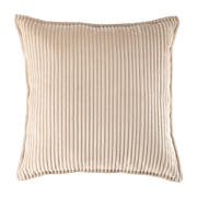Coussin carré en velours côtelé brown sugar 45cm Cushion - Wigiwama
