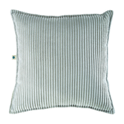 Quadratisches Cordkissen peppermint green 45cm Cushion - - Wigiwama