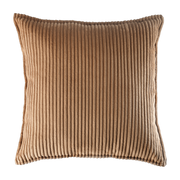 Toffee corduroy square cushion 45cm Cushion - Wigiwama