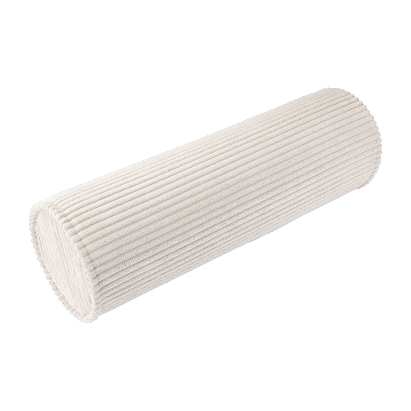 Corduroy roll cushion marshamallow 55x18cm Cushion - Wigiwama