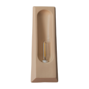 Aplique de cerámica arena 33x12cm Alcove - Violaine d'Harcourt
