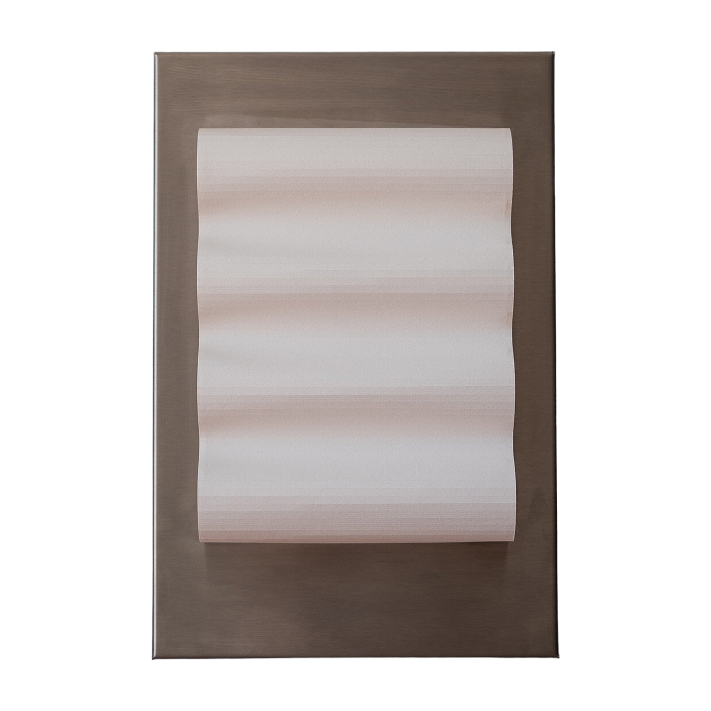 تطبيق جدار مستطيل من الورق والألومنيوم الخام 42x28cm Frame - Violaine d'Harcourt