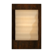 Frame Aplique rectangular de papel y madera de caoba aceitada 42x28cm - Violaine d'Harcourt