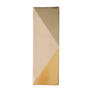 Applique rettangolare in ceramica verde e gialla 30x10cm Tile - Violaine d'Harcourt