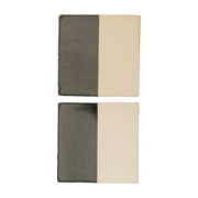 Gray ceramic wall sconce 29x14cm Tiles Line - Violaine d'Harcourt