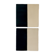 Wandleuchte aus schwarzer Keramik 29x14cm Tiles Line - -. Violaine d'Harcourt