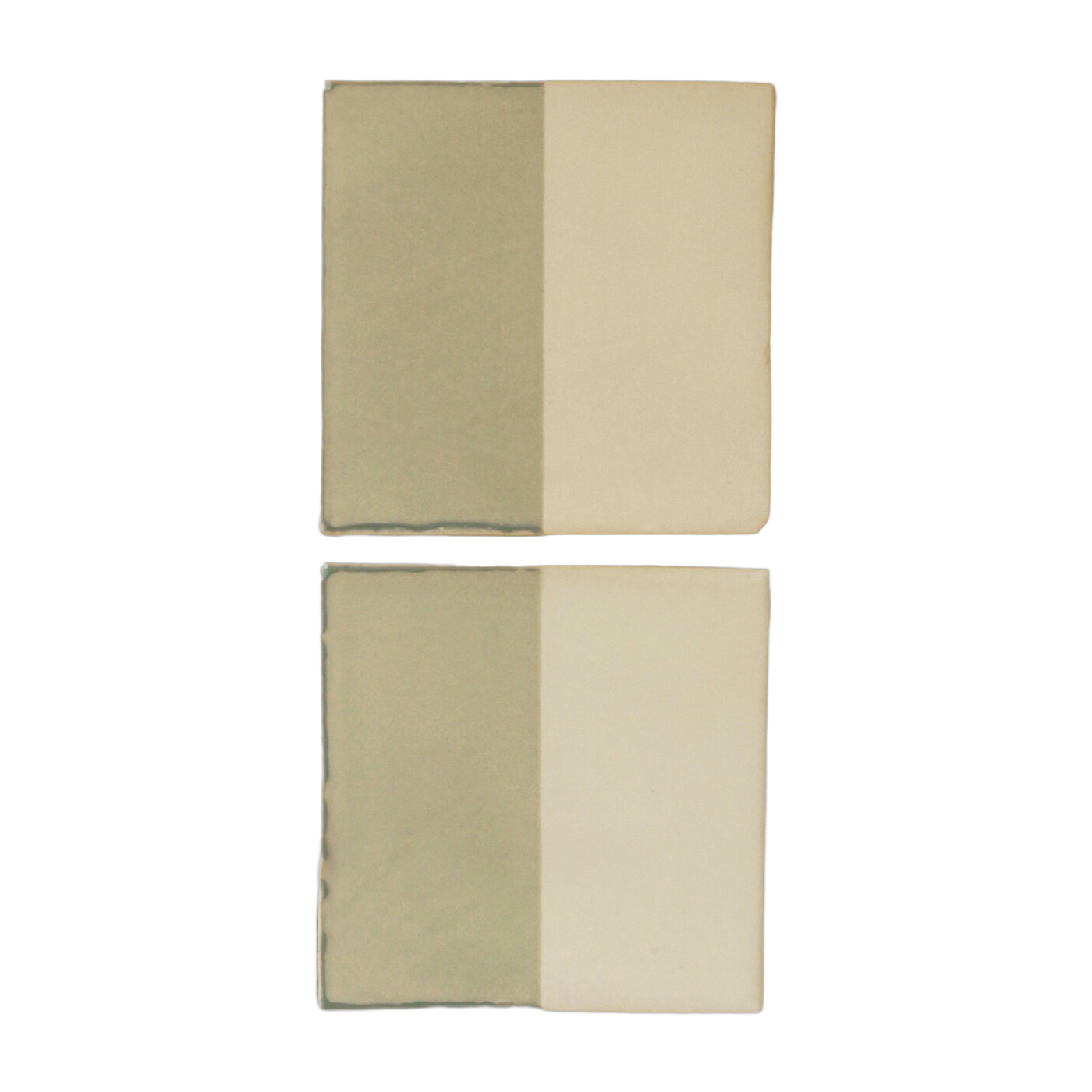 أضاءة جدارية خزفية خضراء بحجم 29x14 سم Tiles Line - Violaine d'Harcourt