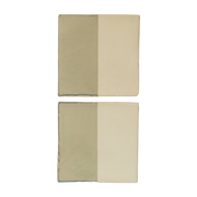 Line Aplique de cerámica verde 29x14cm Tiles - Violaine d'Harcourt