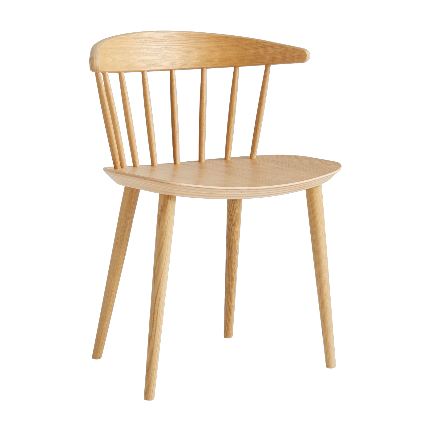 Silla en roble macizo lacado al agua 47x57x73cm J-series - HAY