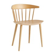 Chaise en chêne massif laqué à l'eau 47x57x73cm J-series - HAY