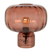 Lampe de table en verre marsala 31,5cm Pumpkin - Versmissen