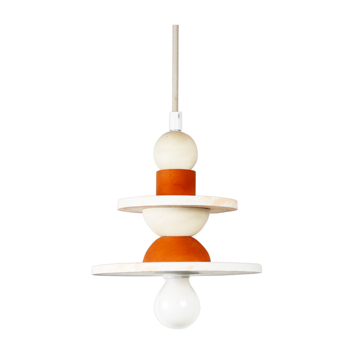 Modulo salt rock pendant terra 16. 5x16cm Modulo - Studio Rosaroom