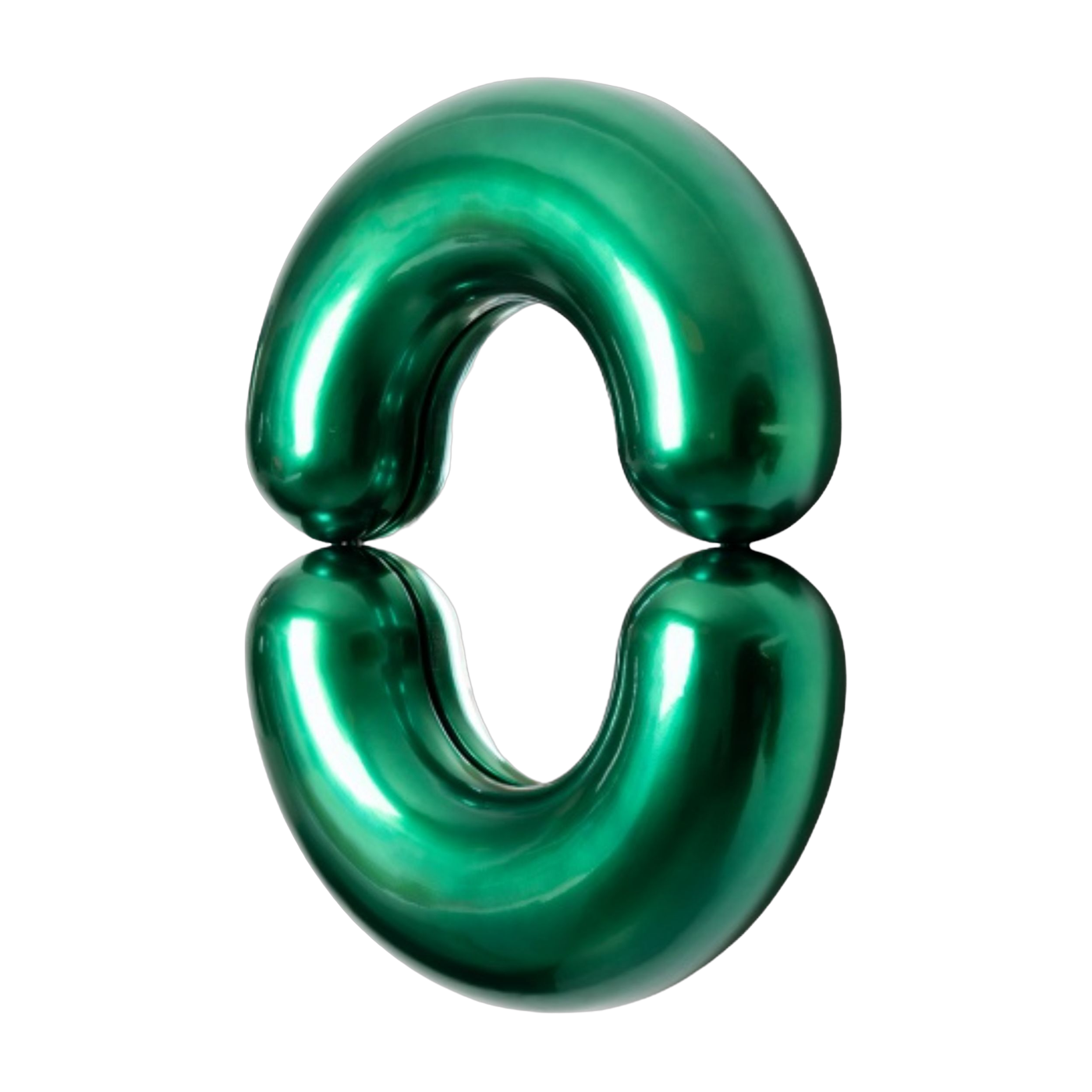 Spiegel design aus grüner Keramik brillant 70cm Zodiac -. Moustache