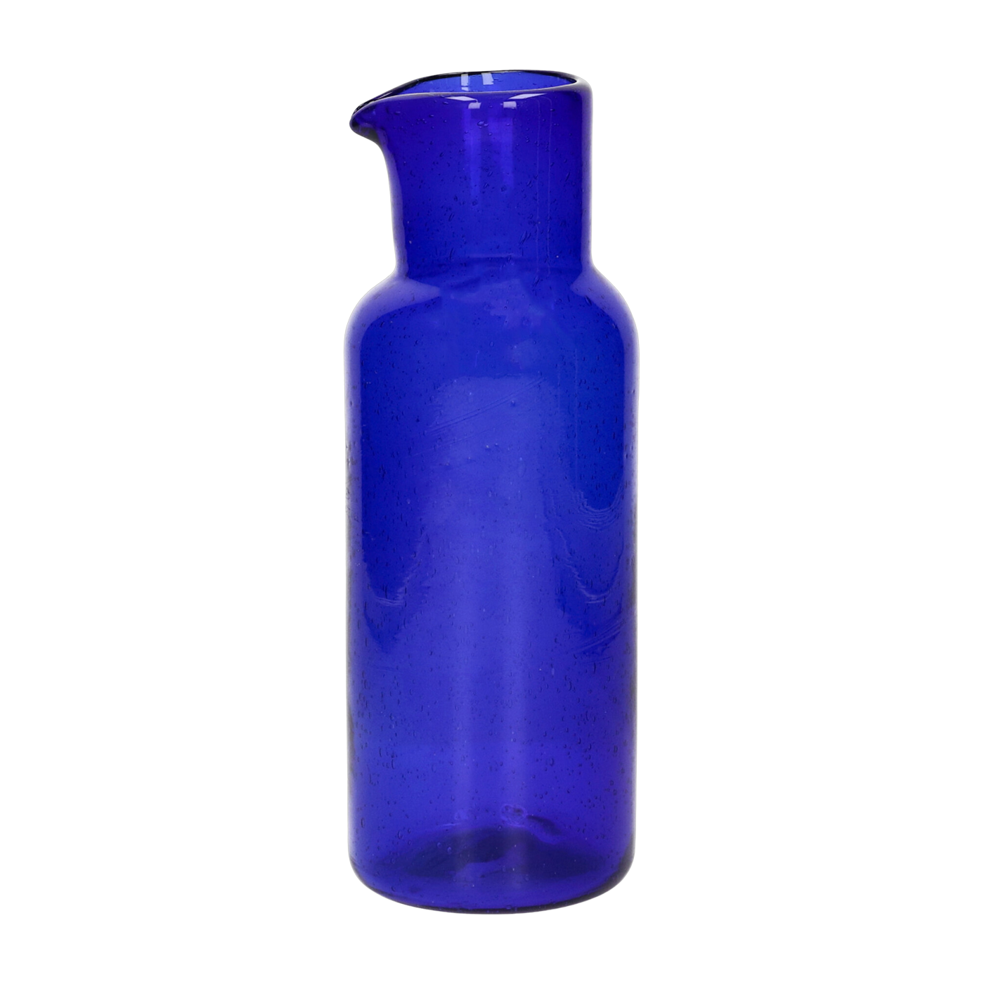 Caraffa in vetro blu 8, 5x24, 5cm Vico - Pomax