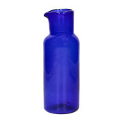 Karaffe aus blauem Glas 8, 5x24, 5cm Vico -. Pomax