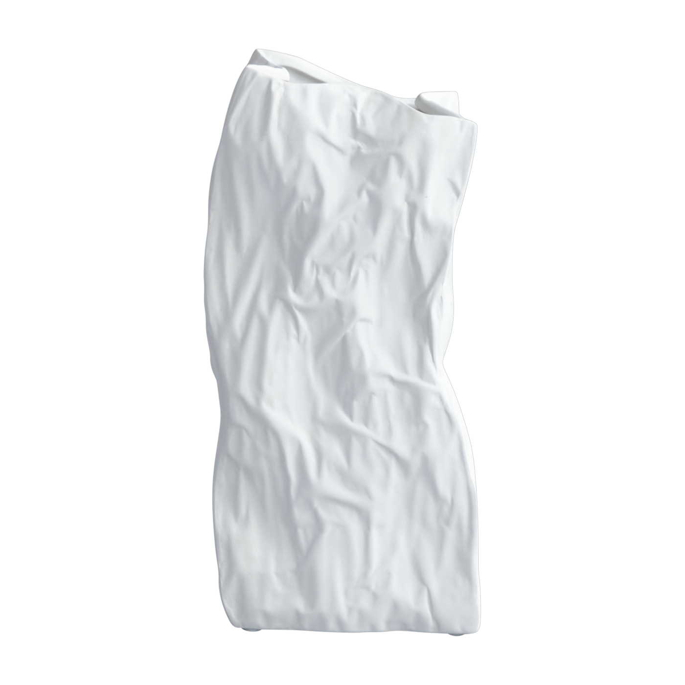 Vase en céramique blanc 16x15x35cm Medio - 101 COPENHAGEN