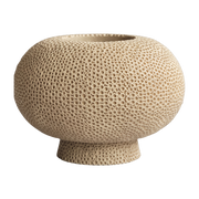 Vase aus sandfarbener Keramik 23, 5cm Kabin - - 101 COPENHAGEN