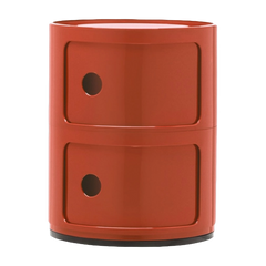 Componibili Comodino a 2 cassetti Amber - Kartell