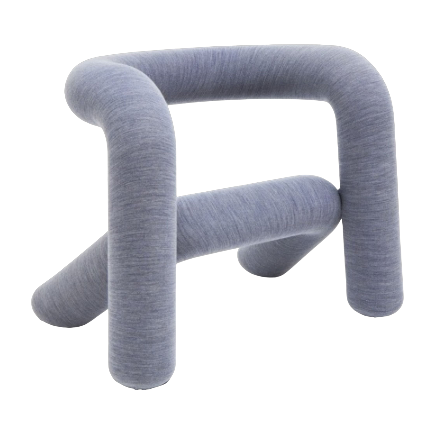 Fauteuil gris-bleu 65cm Extra bold - Moustache