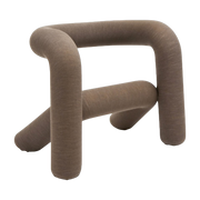 Sessel braun-beige 65cm Extra bold - -. Moustache