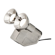 Table lamp silver 21 cm Olo - Moustache