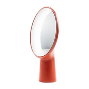 Red ceramic Cyclops mirror 46. 5cm - Moustache