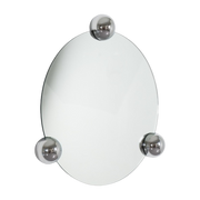Spiegel design oval silber 71cm Sphera Solstice -. Moustache