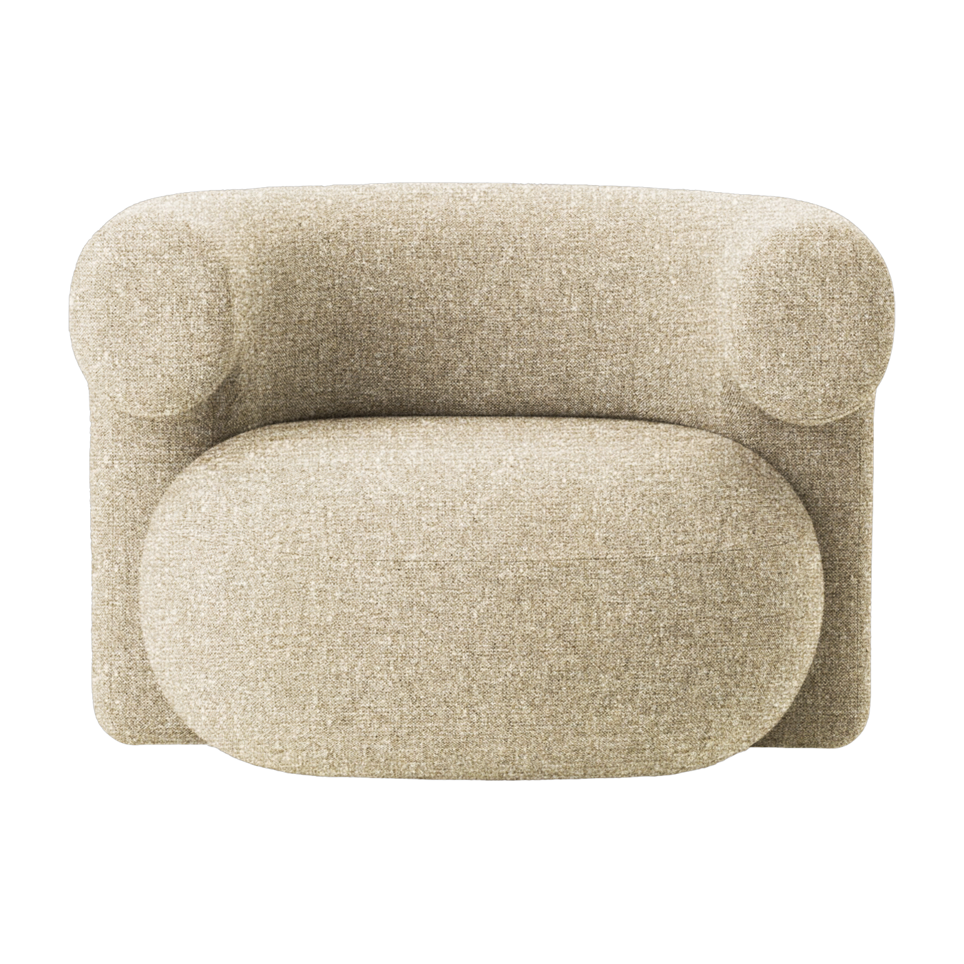 Drehsessel aus Stoff Gruppe 6 Zero 0001 Burra -. Normann Copenhagen